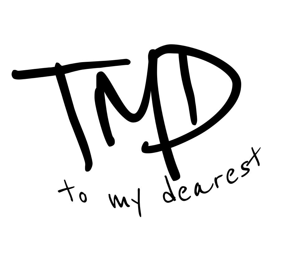 ToMyDearest black themed logo